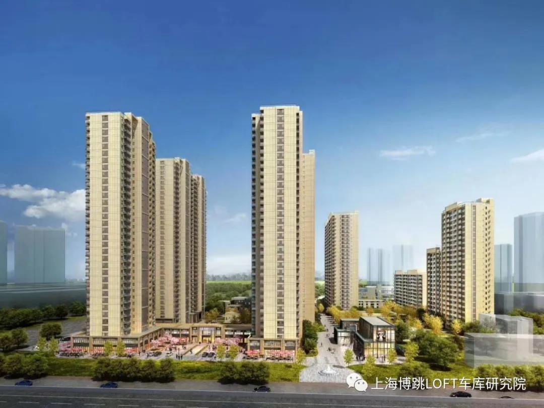 九江采用了LOFT车库武汉当代集团春风十里项目现已结构封顶！